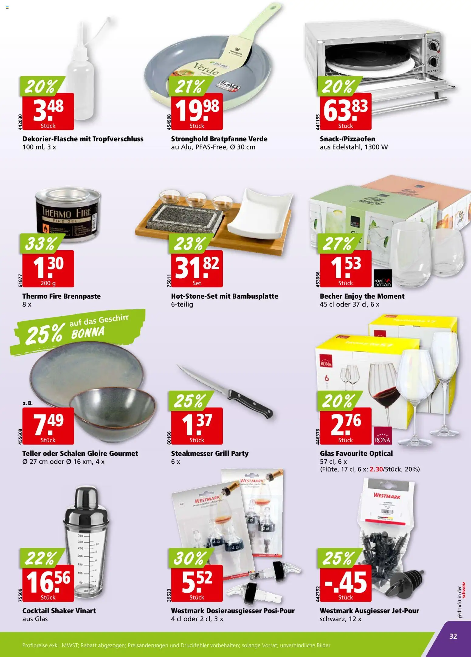 Aligro aktionen Chavannes, Matran, Genf, Sitten – gültig ab 06.04.2026 | Seite: 32