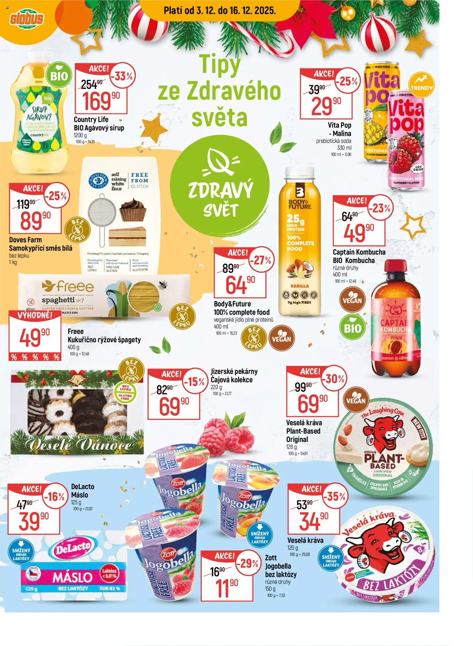Globus leták - Pardubice od 10.12.2025 | Strana: 23 | Produkty: Vegan, Globus, Jogobella, Protein