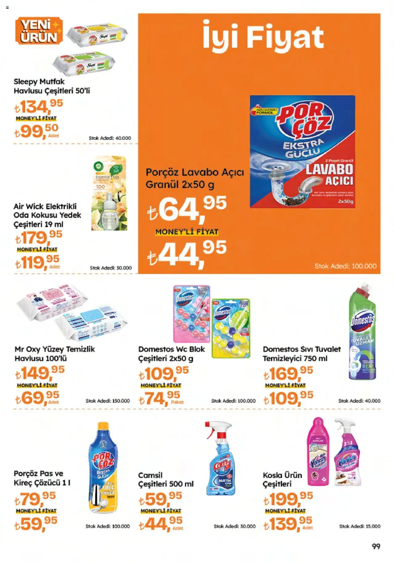 Migros Katalog - 5M Migroskop Dijital - 12.06.2025 tarihinden itibaren geçerlidir | Sayfa: 99 | Ürünler: Kireç çözücü, Oda kokusu, Lavabo, Lavabo açıcı
