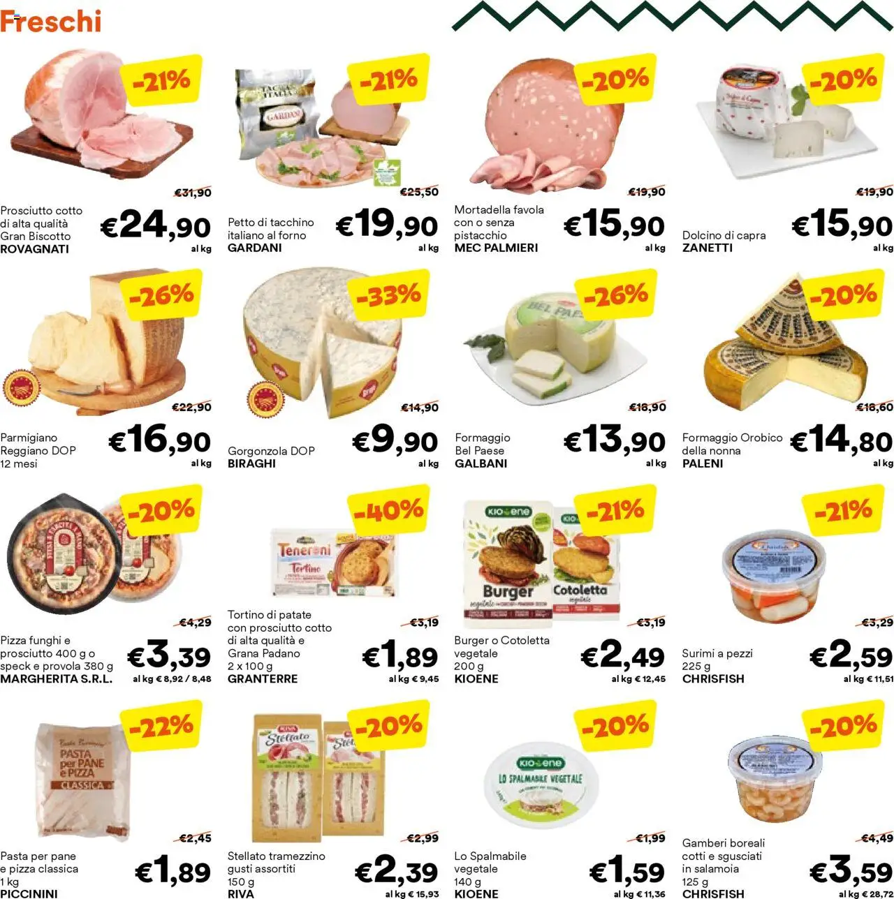 Volantino Unes del 27.08.2025 | Pagina: 6 | Prodotti: Speck, Pizza, Surimi, Mortadella