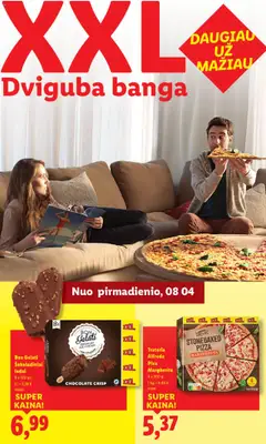LIDL leidinių peržiūra, galiojančių nuo 04.08.2025