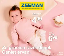 Zeeman - Baby folder - Voorbeeld van een folder van Zeeman, geldig van 01.08.2025