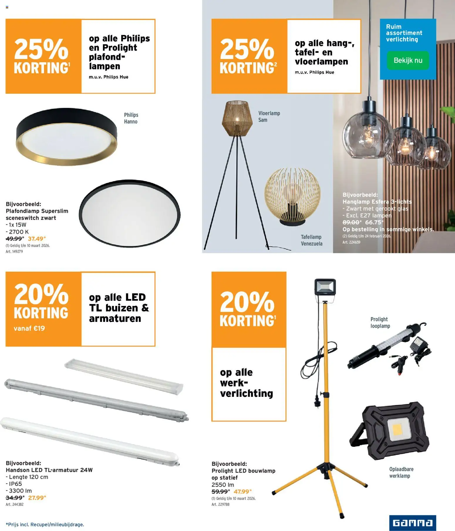 {H1} | Pagina: 8 | Producten: Verlichting, Tafel