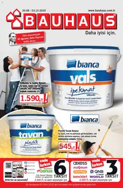30.08.2025 tarihinden itibaren geçerli olan Bauhaus kataloğu önizlemesi
