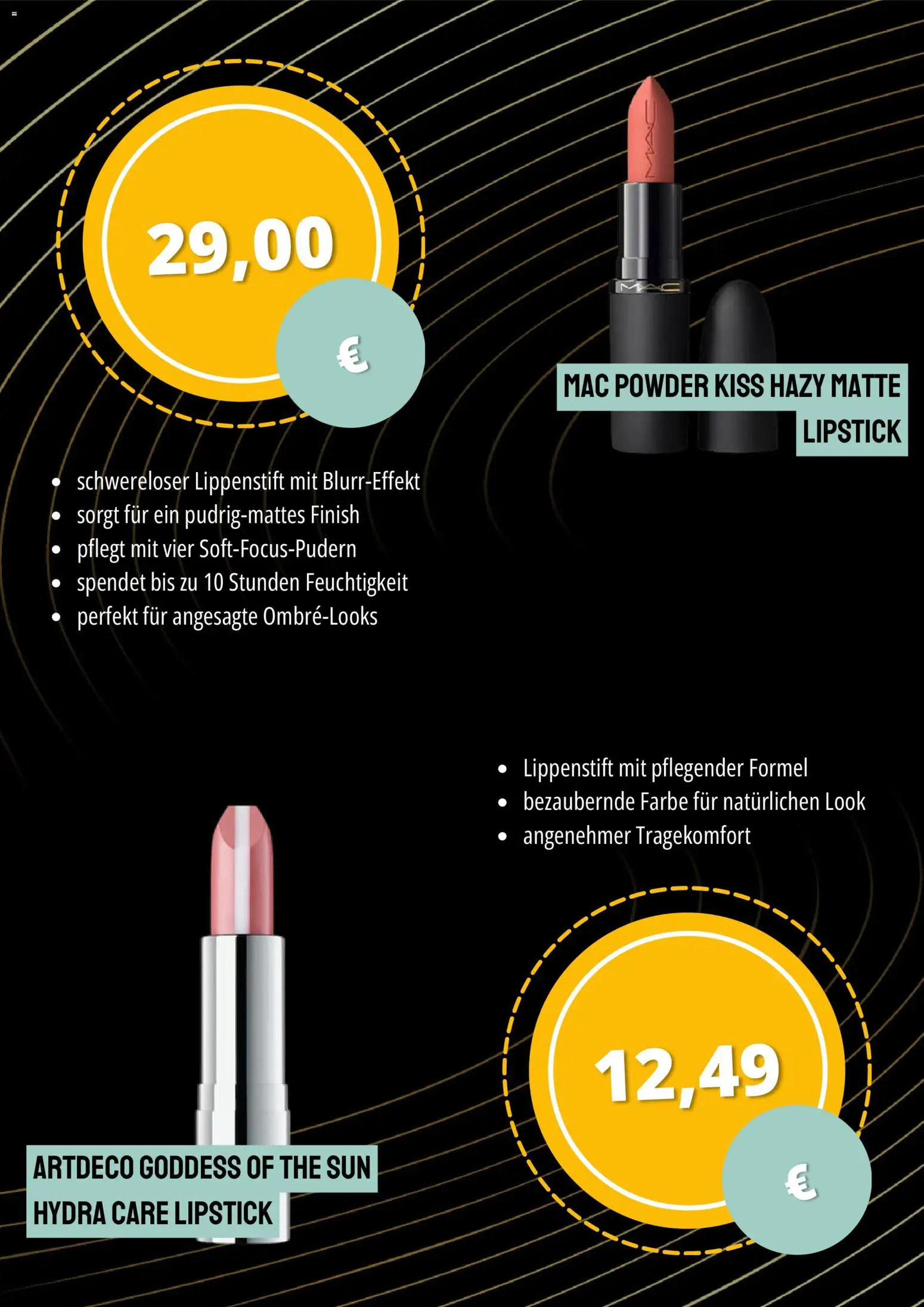 Douglas Angebote – gültig ab 01.04.2026 | Seite: 2 | Produkte: Lippenstift, Finish