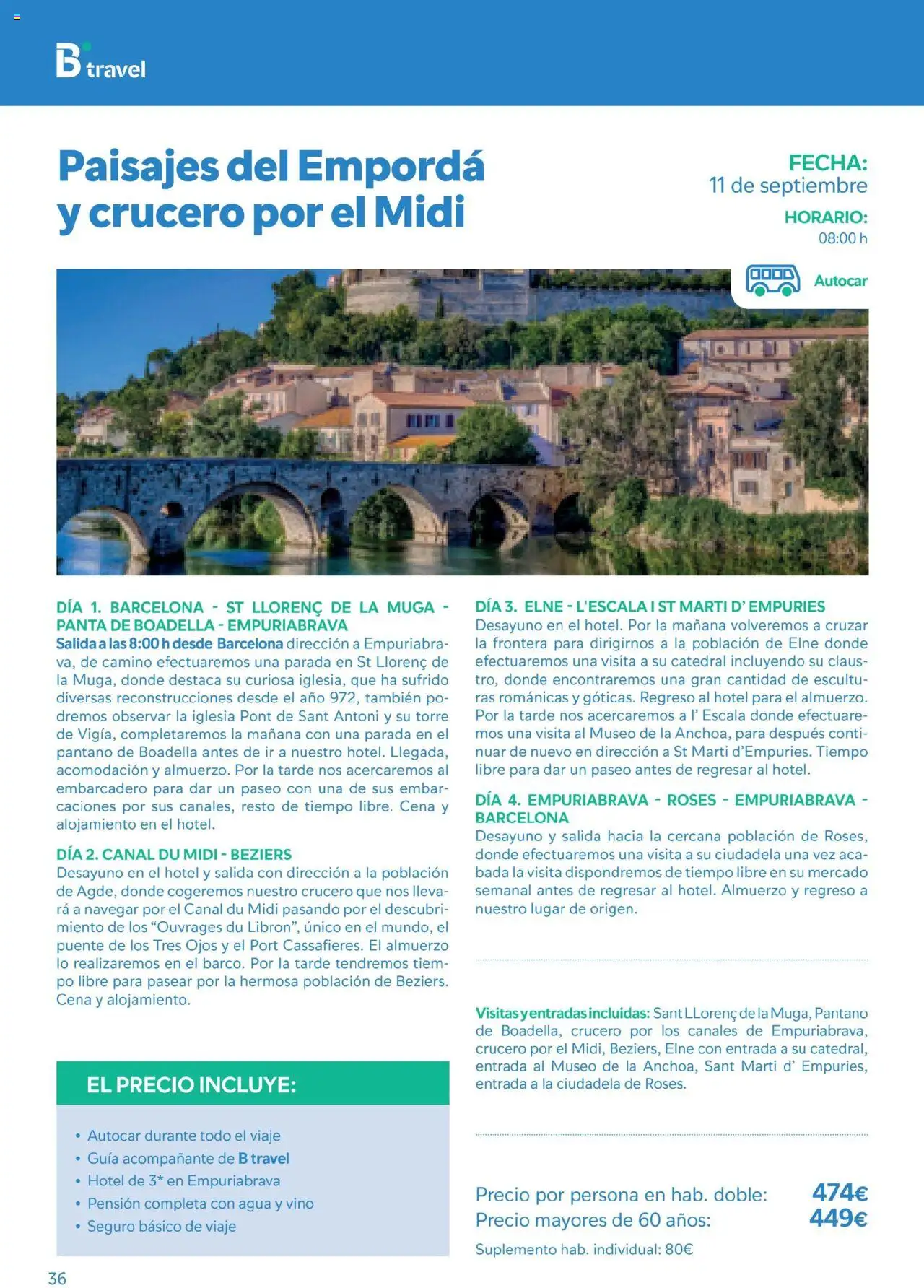 B the travel brand Viatges i Excursions │ válido desde el 01.05.2025 | Página: 36 | Productos: Vino