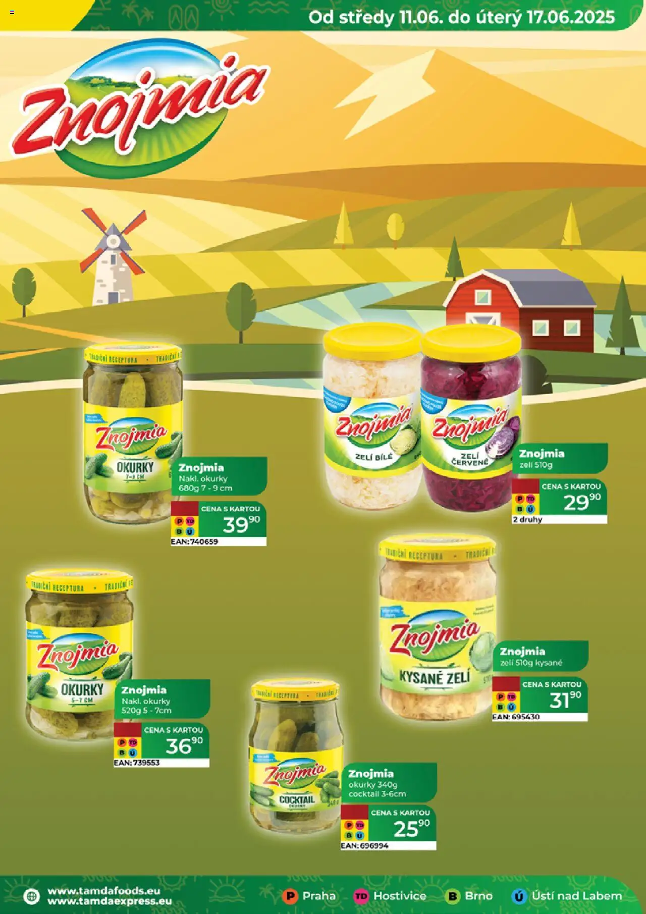 Tamda Foods leták od 11.06.2025 | Strana: 47 | Produkty: Zelí, Okurky, Kysané zelí