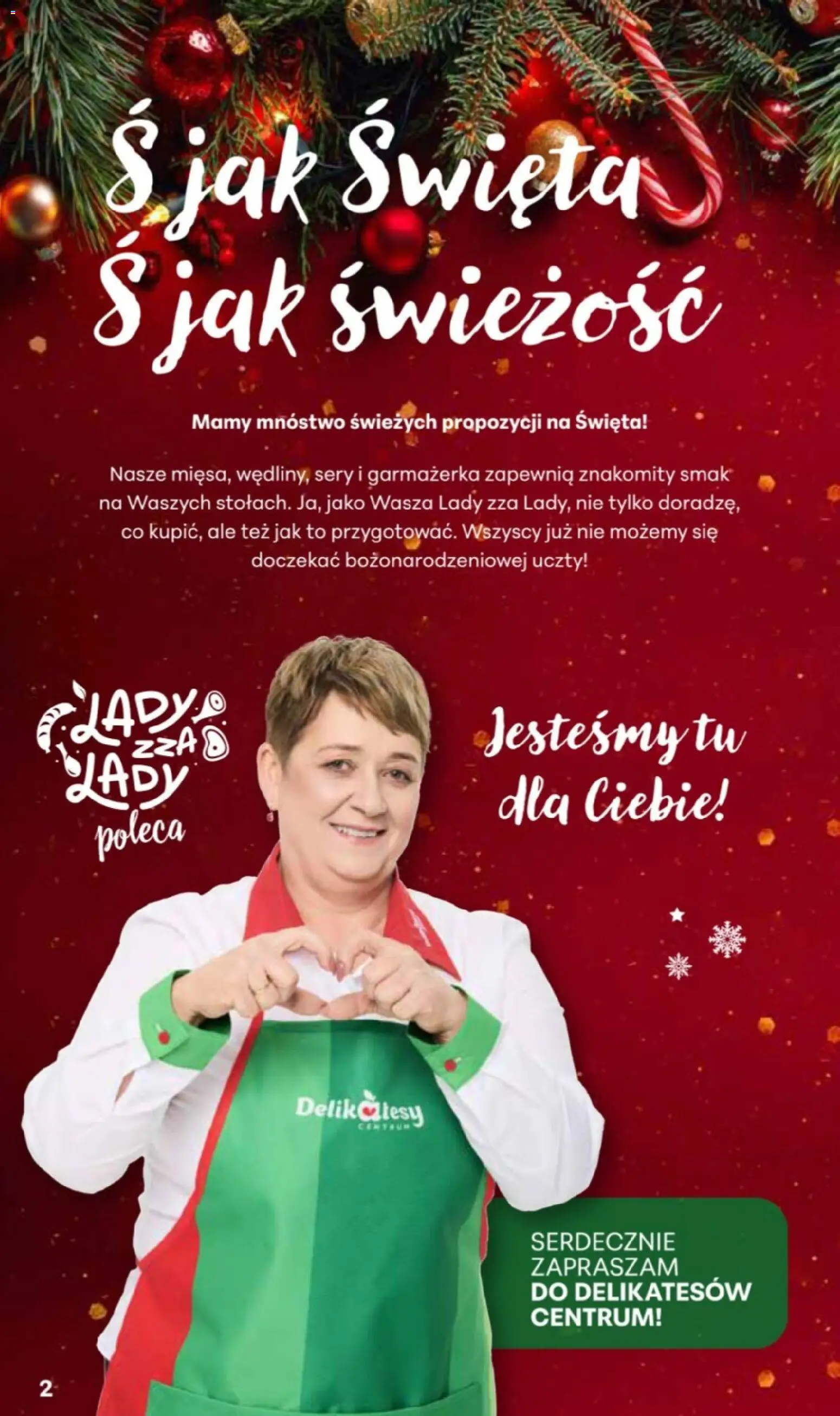 Delikatesy Centrum Gazetka - Przepisy na Bliskie Święta od 27.11.2025 | Strona: 2 | Produkty: Sery