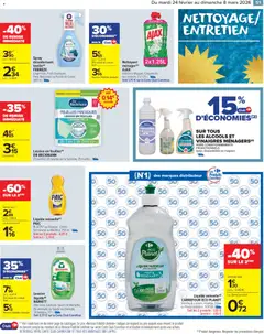 Carrefour Market - Prévisualisation de Carrefour Market Le mois vip 70% d'économies valide à partir de 24.02.2026 | Page: 53 | Produits: Alcool, Sel, Lessive, Vinaigre