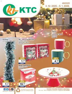 KTC - Katalog tehnike i posuđa - Pregled kataloga iz trgovine KTC, vrijedi od 03.12.2025 | Stranica: 56