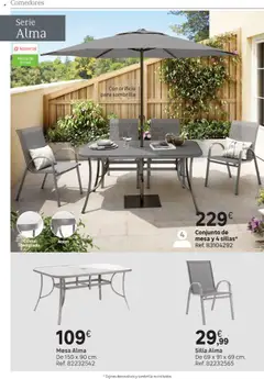Leroy Merlin catálogo │ válido desde el 25.03.2025 | Página: 27 | Productos: Sombrilla, Mesa, Silla