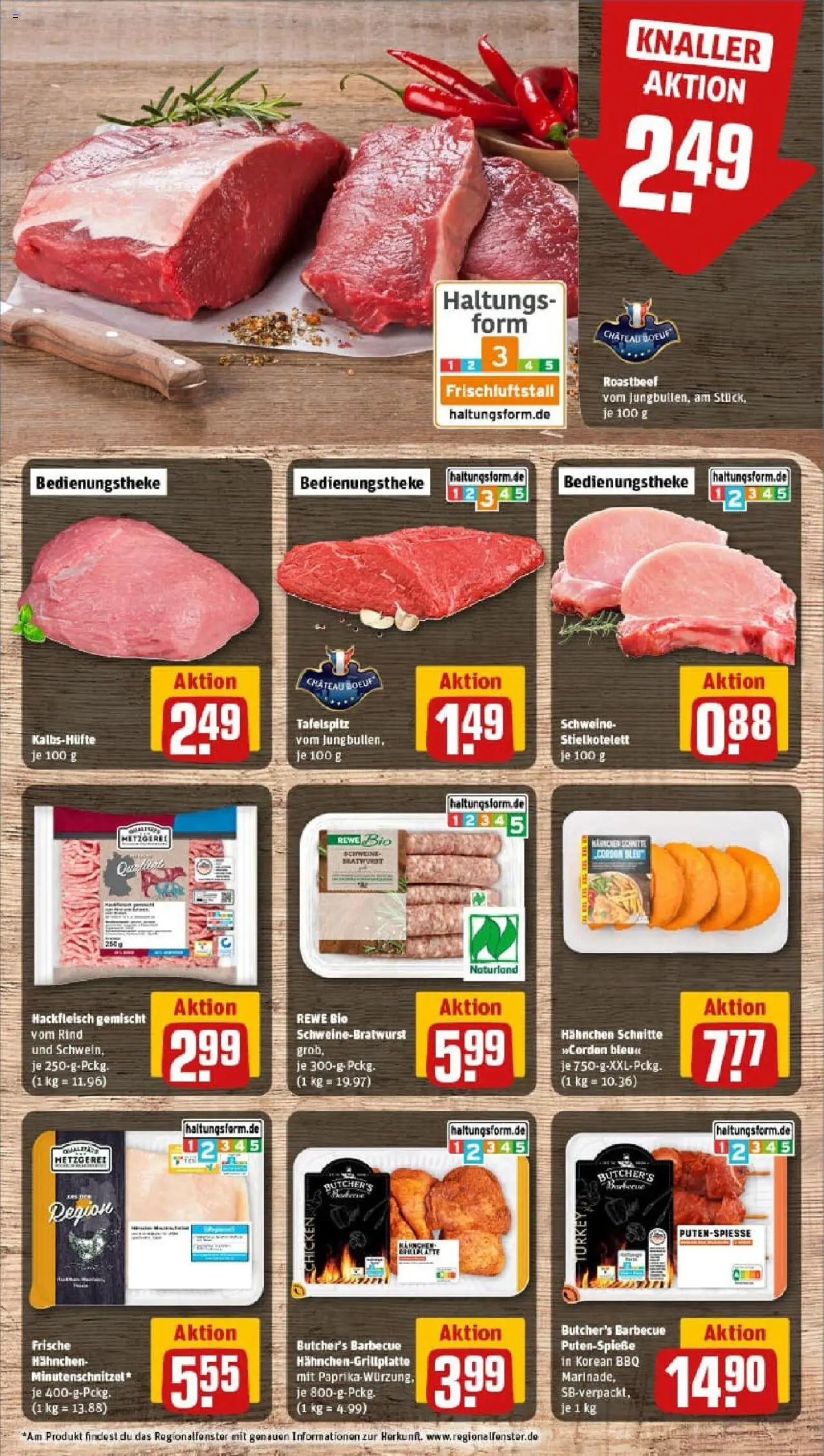 Rewe prospekt Erkelenz / Gerderath	 - gültig ab dem 13.07.2025 | Seite: 8 | Produkte: Tafelspitz, Grill, Roastbeef, Hackfleisch