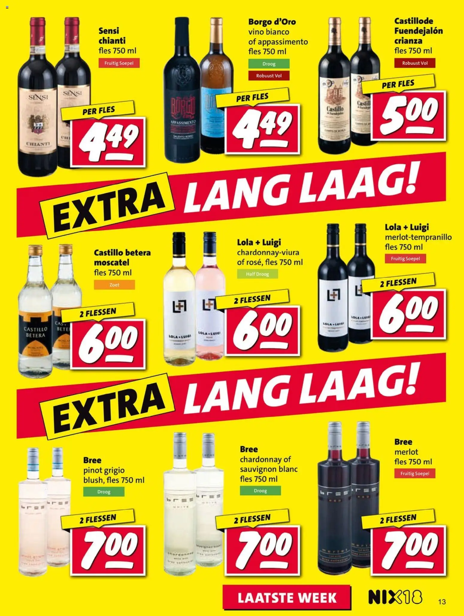 {H1} | Pagina: 13 | Producten: Fles