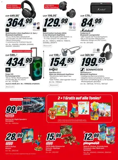 Media Markt Angebote ab 22.03.2026 gültig | Seite: 3 | Produkte: Kopfhörer, Lautsprecher