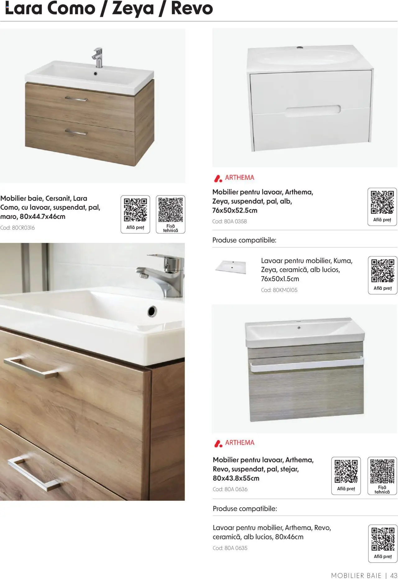 Catalog Romstal – valabil de la 25.11.2024 | Pagină: 43 | Produse: Lavoar