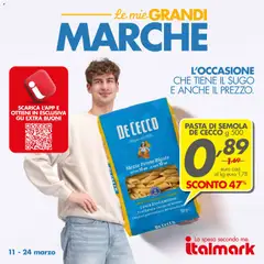 Anteprima del volantino Italmark volantino valido a partire dal 11.03.2026