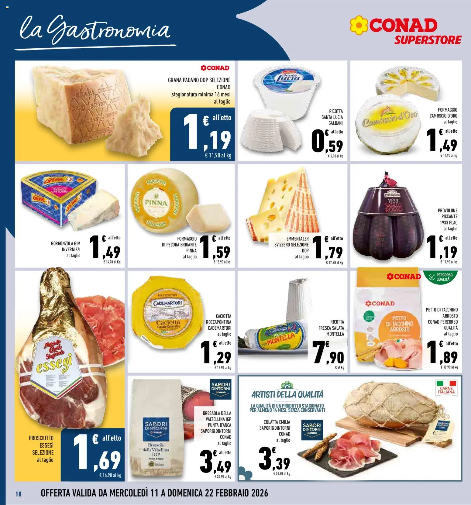 Volantino Conad del 11.02.2026 | Pagina: 10