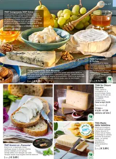 Bofrost katalog akcije – veljaven od 01.11.2025 | Stran: 47 | Izdelki: Teza, Kos, Sir, Kruh