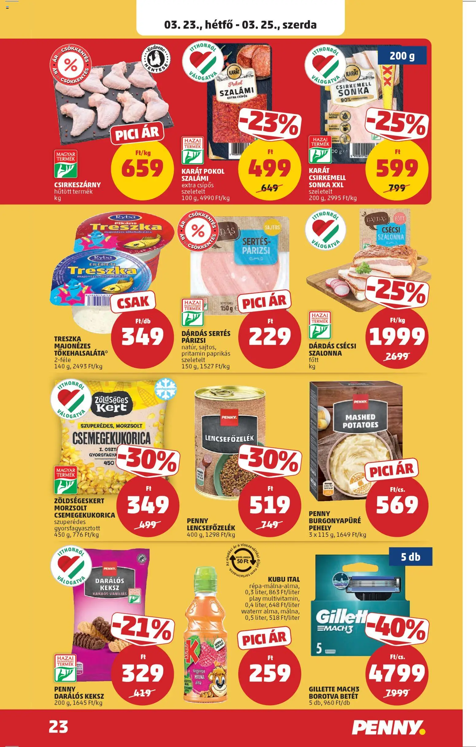PENNY Akciós Újság 2026.03.19.-tól/töl - fantasztikus ajánlatokat! 🛍️ | Magyarország