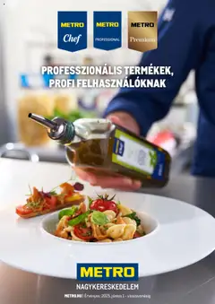 Metro - Professzionális termékek, profi felhasználóknak! - amely érvényes a következő dátumtól: 01.06.2025