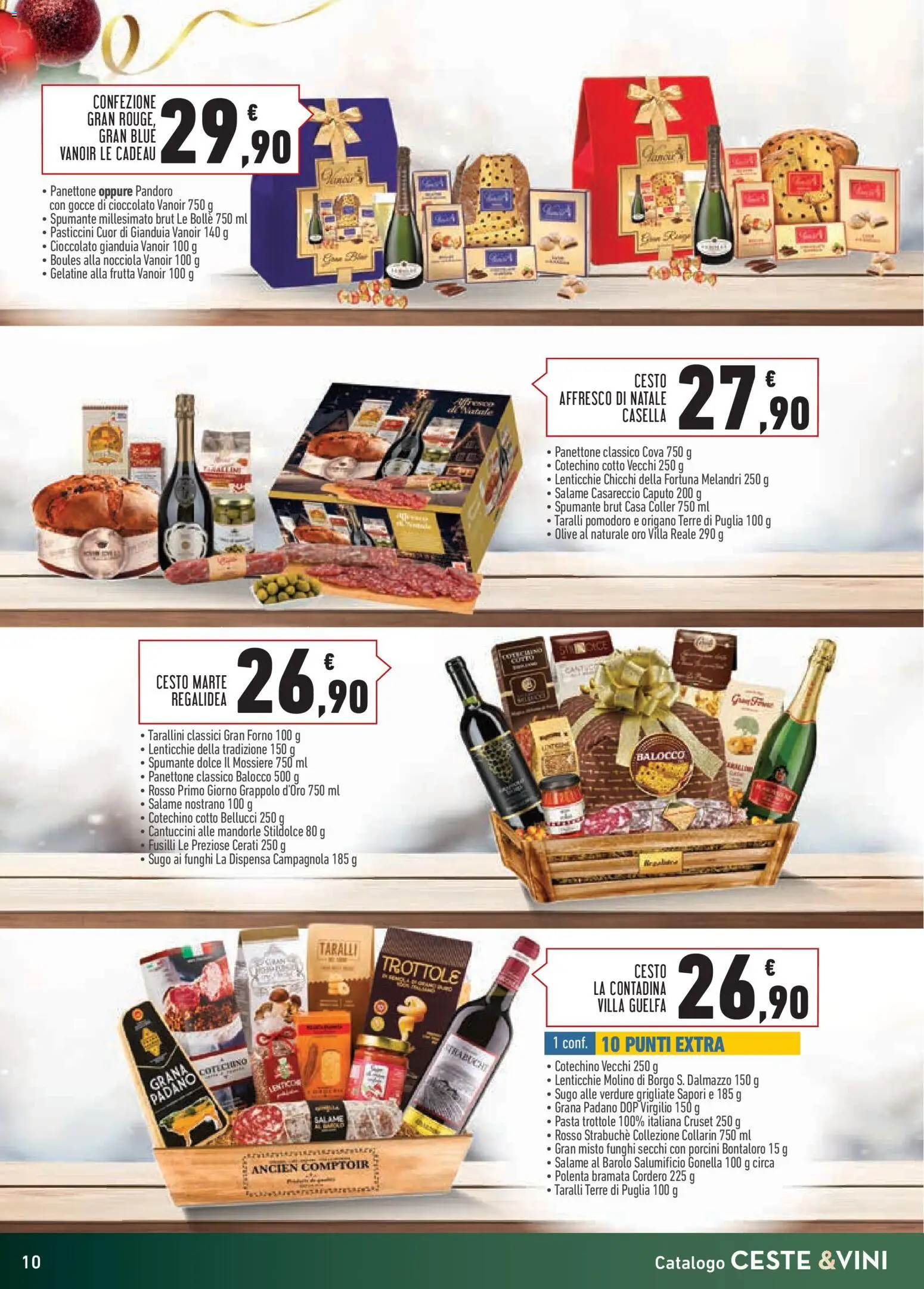 Volantino Conad del 06.11.2025 | Pagina: 10 | Prodotti: Salame, Lenticchie, Olive, Fusilli