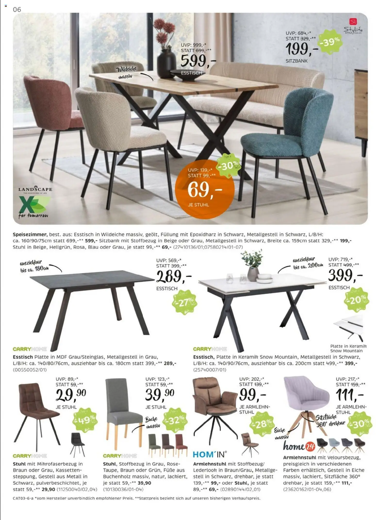 XXXLutz Carry Home gültig ab 24.02.2026 | Seite: 6 | Produkte: Stuhl