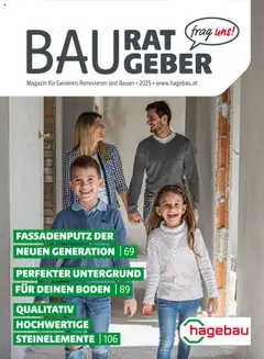 Hagebau Katalog Baurategeber ab 07.04.2025 gültig