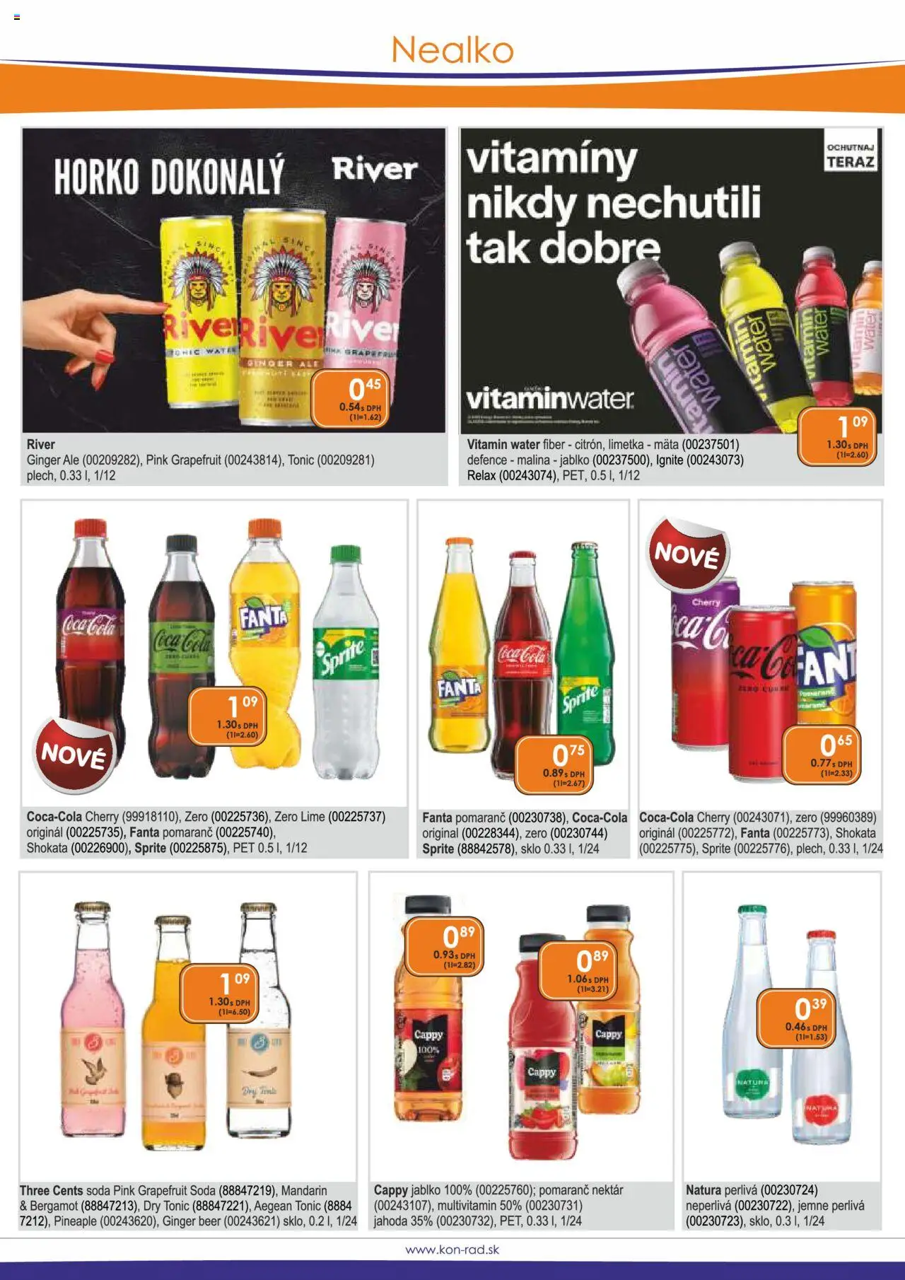 KON - RAD leták │ platný od 01.08.2025 | Strana: 27 | Produkty: Sprite, Grapefruit, Fanta, Cola