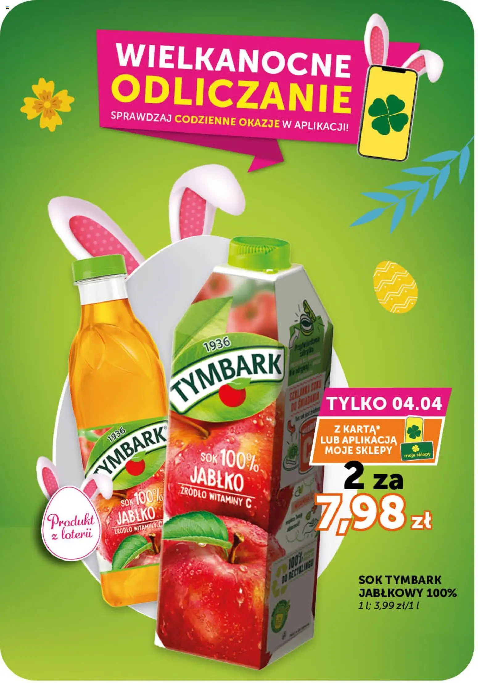 Groszek gazetka - Minimarket od 02.04.2026 | Strona: 7 | Produkty: Sok