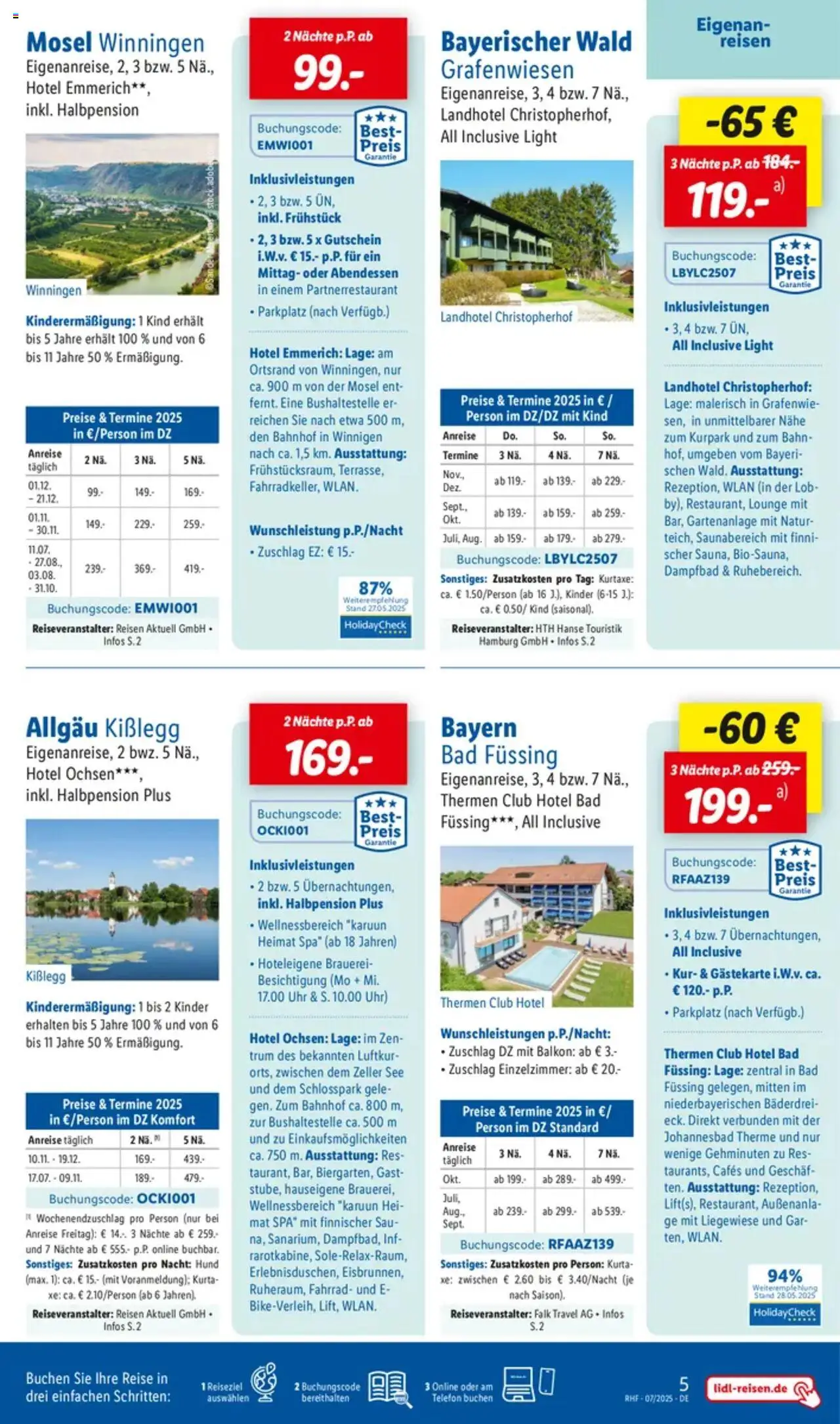 Lidl Reisen Prospekt 	 – gültig ab 28.06.2025 | Seite: 5 | Produkte: Bad, Telefon, Uhr