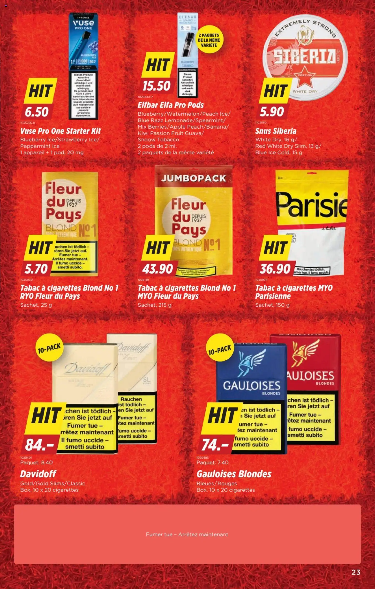 Denner aktionen FR – gültig ab 01.04.2026 | Seite: 23