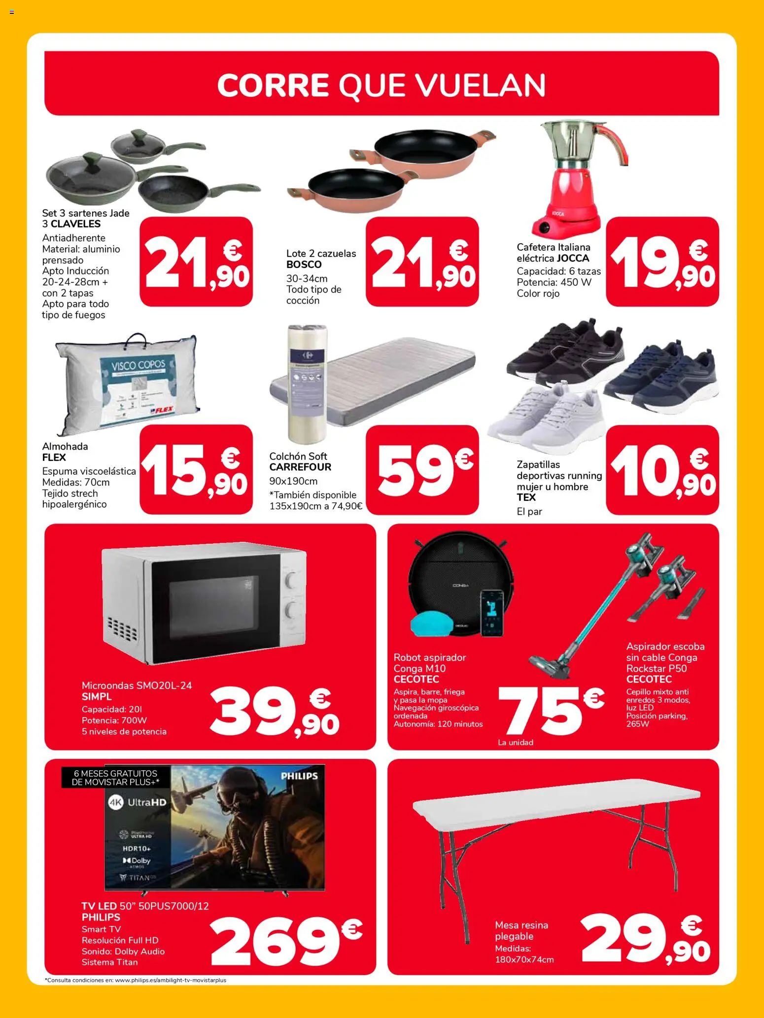 Supeco folleto │ válido desde el 31.03.2026 | Página: 6 | Productos: Zapatillas, Copos, Colchon, Audio