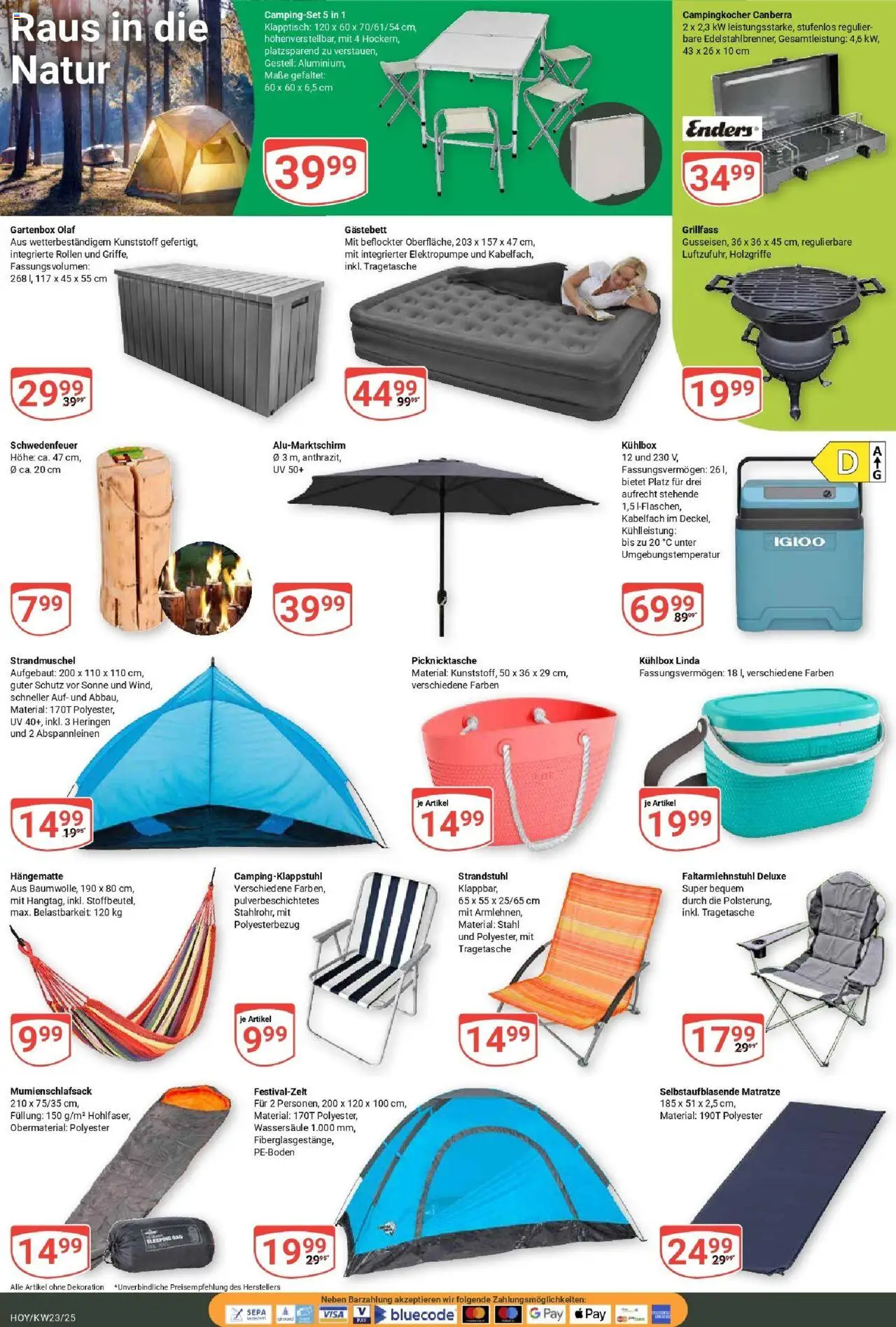 Globus prospekt Hoyerswerda	 - gültig ab dem 01.06.2025 | Seite: 21 | Produkte: Grill, Matratze, Box