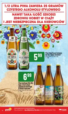 POLOmarket Gazetka - Nowości od 26.06.2025 | Strona: 14 | Produkty: Piwo konopne, Piwo