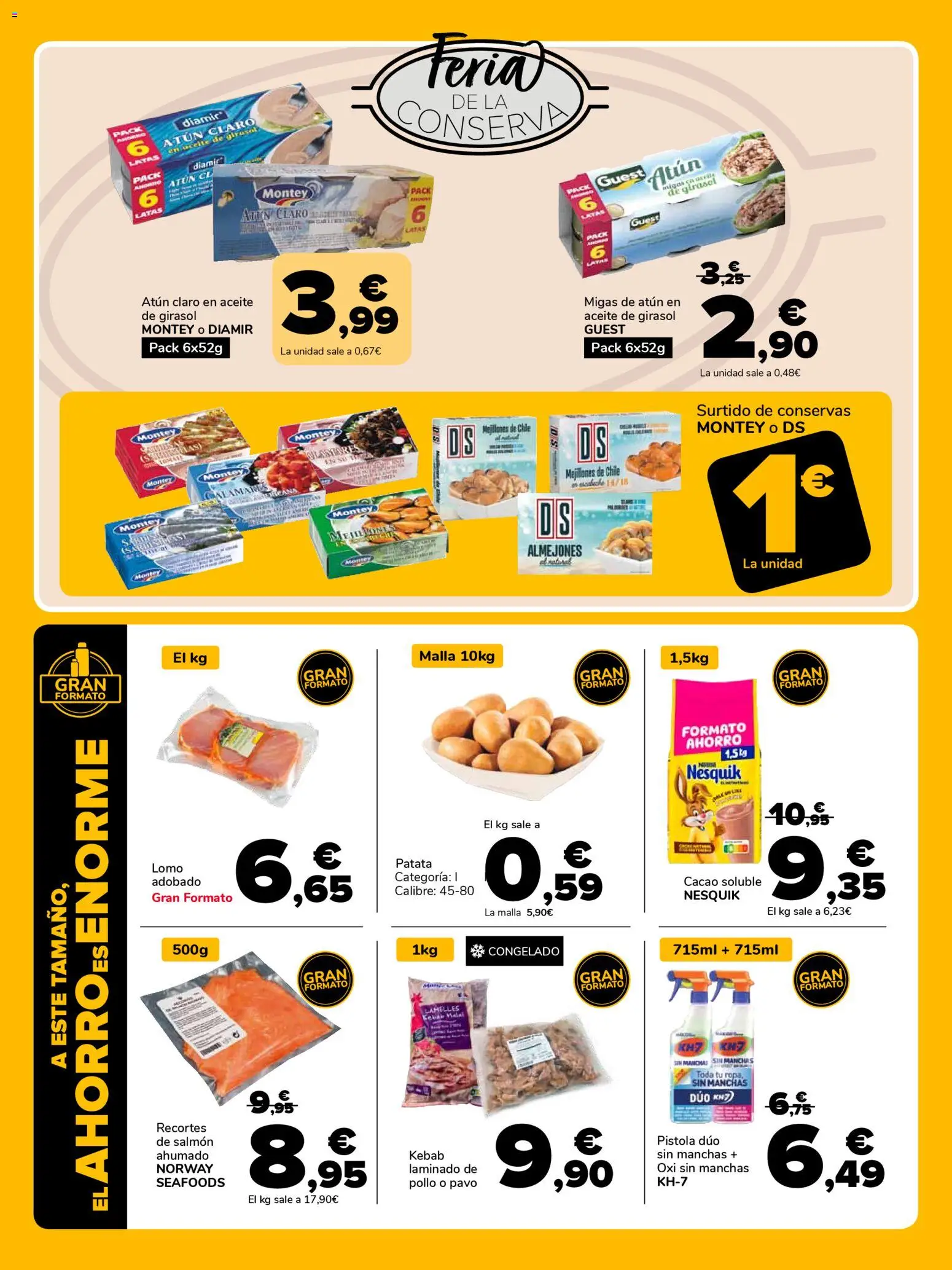 Supeco folleto │ válido desde el 31.03.2026 | Página: 4 | Productos: Calamares, Aceite, Cacao soluble, Φρυγανιές σικάλεως