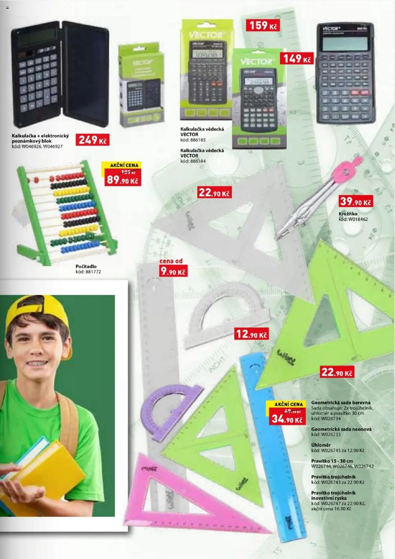 Wiky katalog - Škola 2025 od 04.08.2025 | Strana: 17 | Produkty: Pravítko, Blok, Kalkulačka, Kružítko