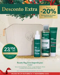 Pré-visualização Yves Rocher - Desconto extra natal válido de 29.10.2025 | Página: 11 | Produtos: Bolsa, Sérum