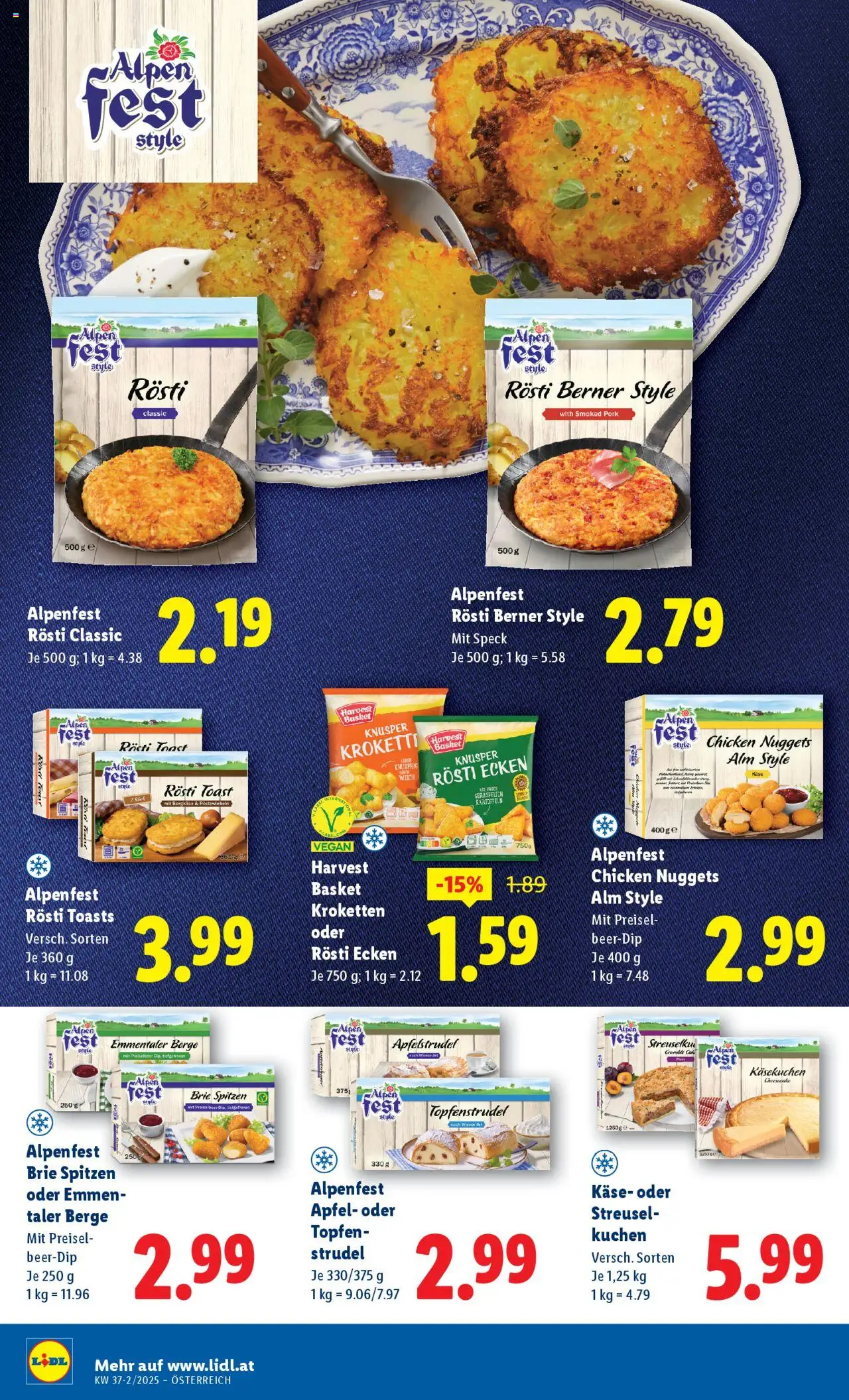 Lidl Flugblatt gültig ab 11.09.2025 | Seite: 16 | Produkte: Kartoffeln, Käse, Äpfel