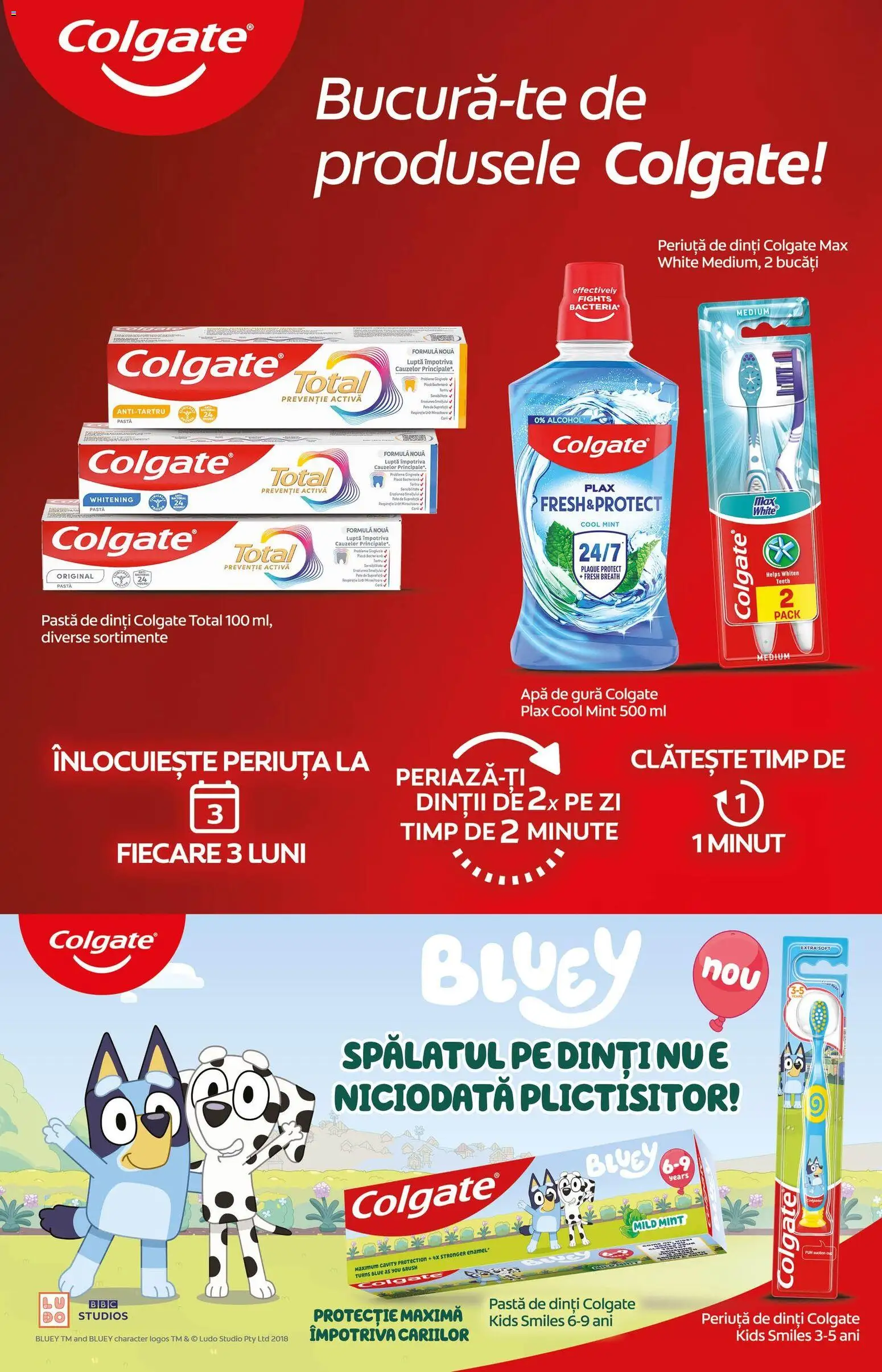 Noul catalog Profi – valabil de la 18.02.2026 | Pagină: 17 | Produse: Pastă de dinți, Periuță de dinți, Apă de gură, Apă