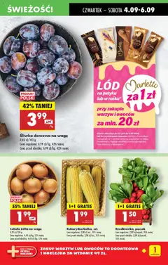 Kukurydza kolba, szt., Cena za 1 szt. przy zakupie 2 szt. od 04.09.2025 | Strona: 17 | Produkty: Kukurydza, Naklejki
