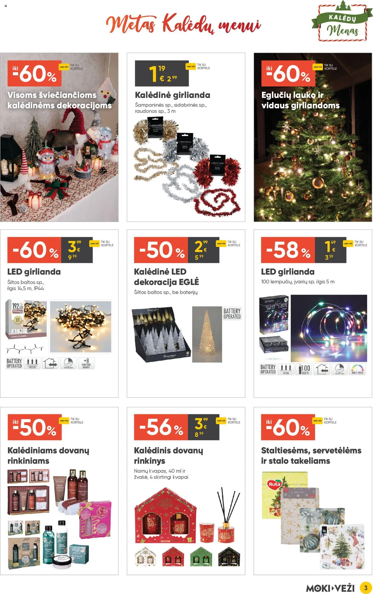 MOKI VEŽI akcijos nuo 11.12.2025 | Puslapis: 3