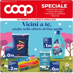 Anteprima del volantino COOP volantino Speciale Sicilia valido a partire dal 17.04.2026