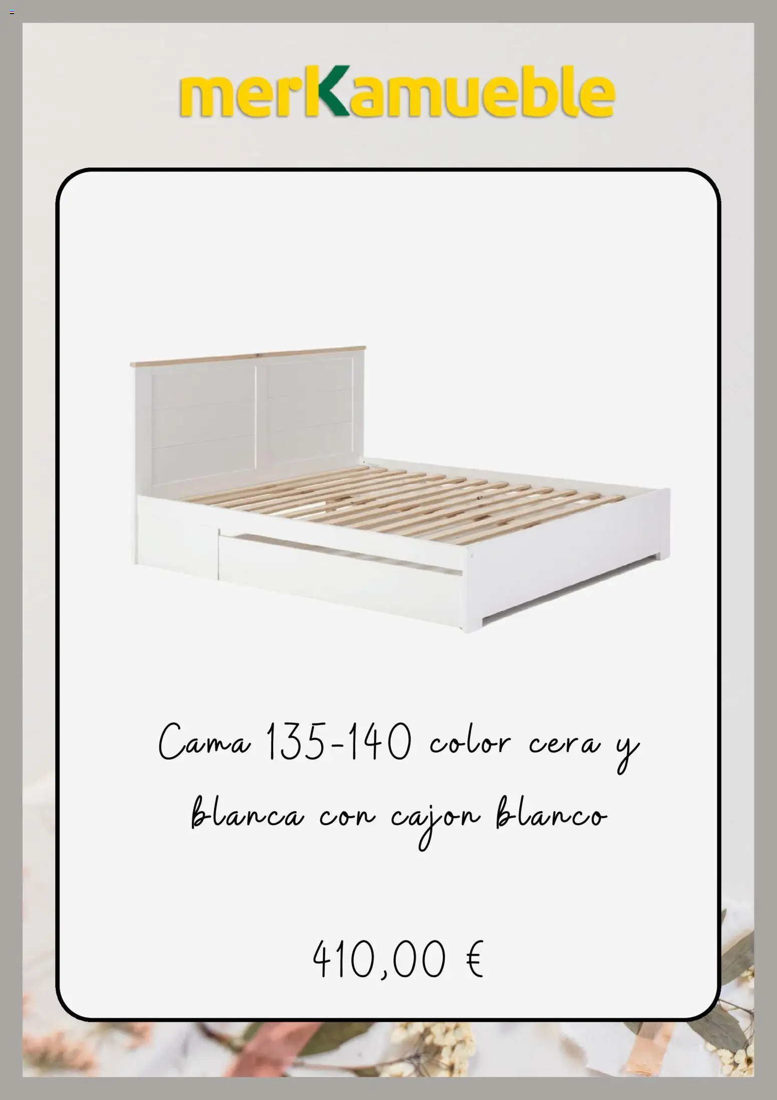 Merkamueble Black Friday │ válido desde el 21.11.2025 | Página: 10 | Productos: Cama