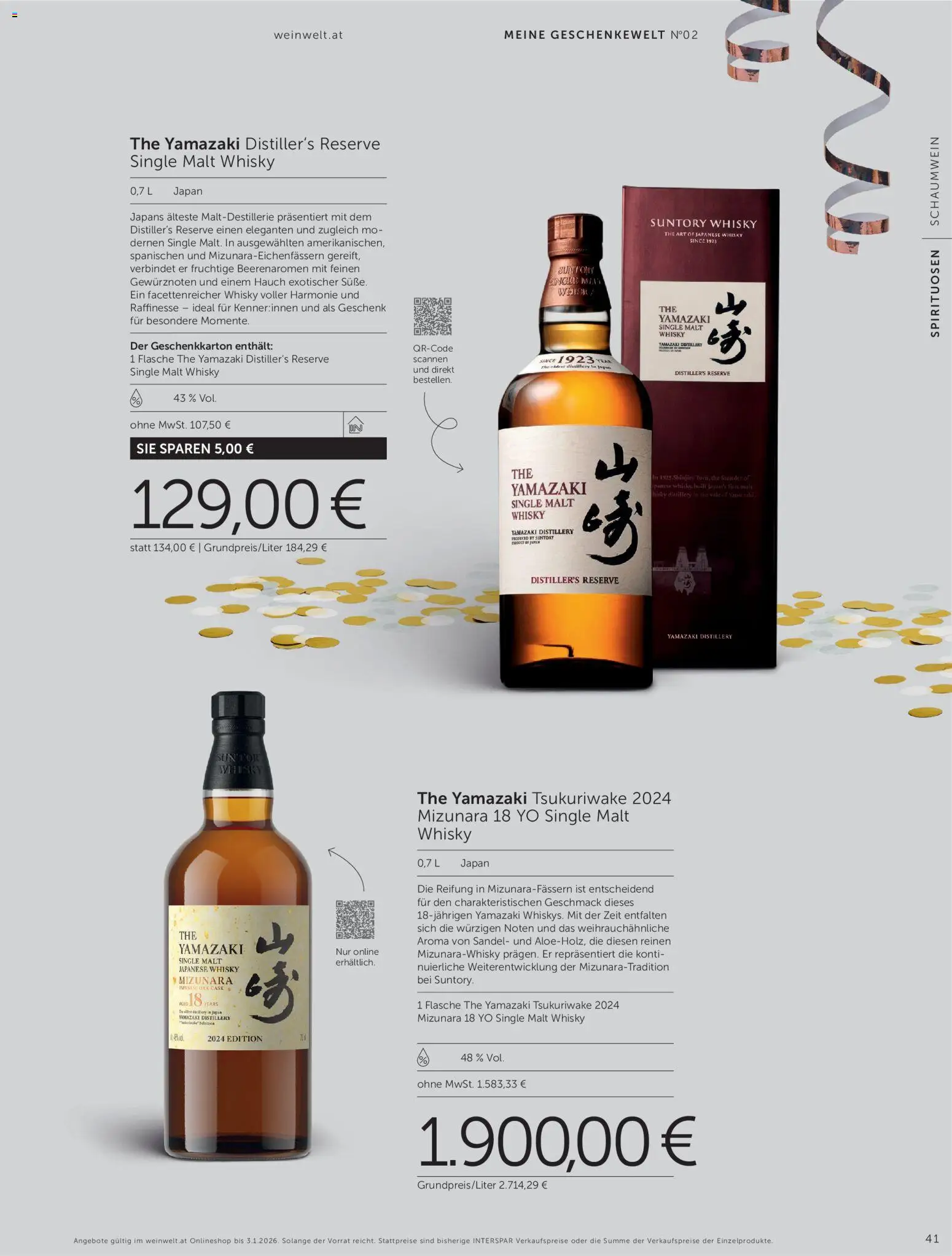 Interspar Geschenkewelt No2 gültig ab 20.11.2025 | Seite: 41