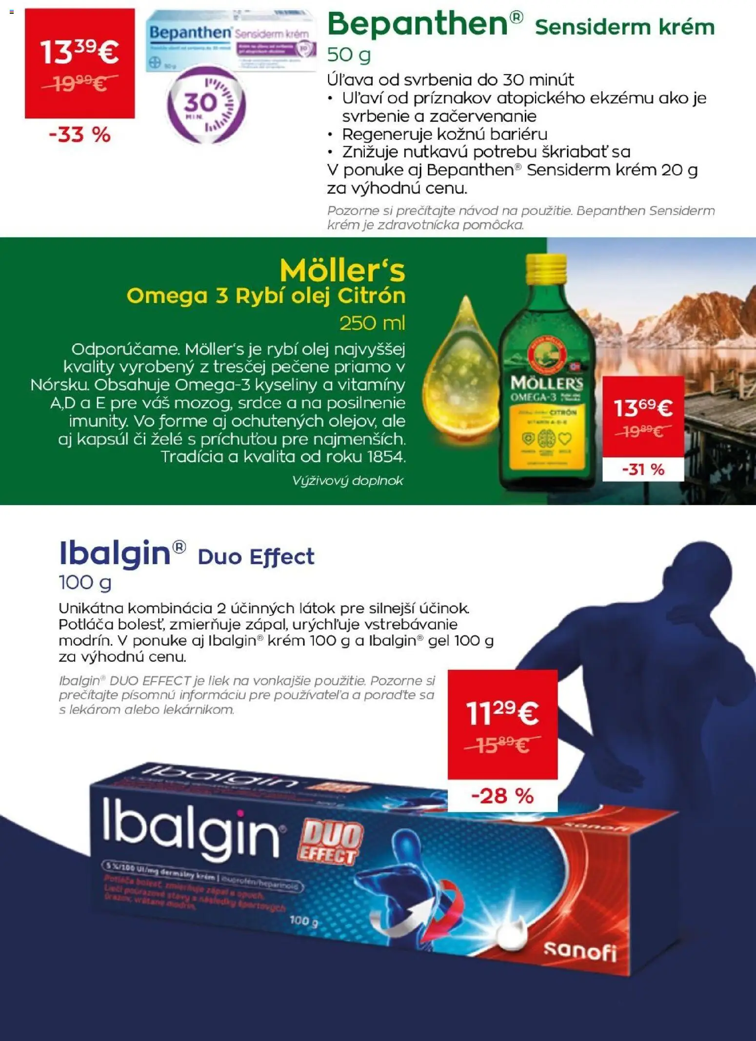 Nové Schneider lekáreň akcie – leták je platný od 01.12.2025 | Strana: 15 | Produkty: Olej, Krém