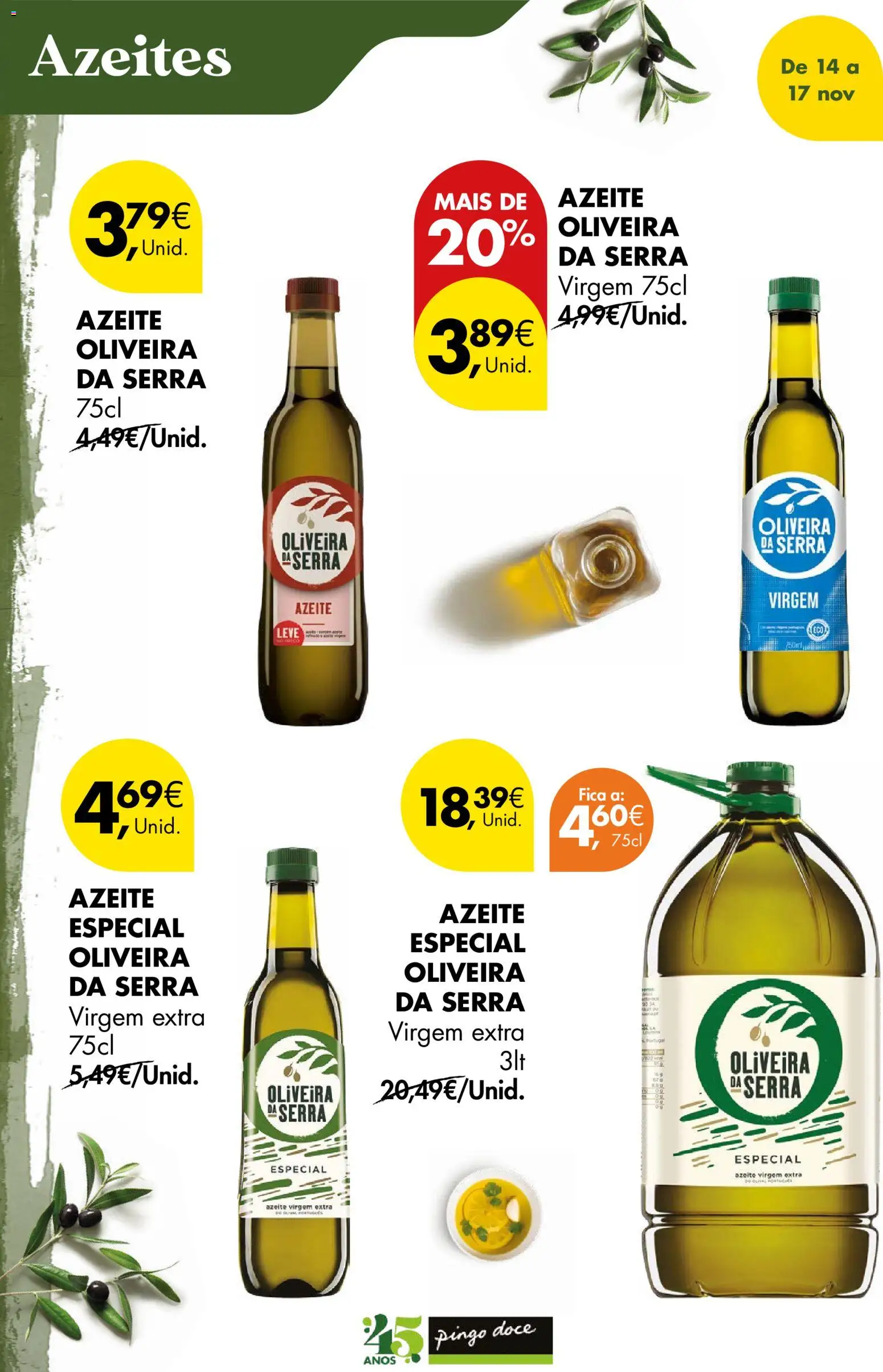 Pingo Doce Poupe este Fim de Semana │ válido de 14.11.2025 | Página: 20 | Produtos: Azeite