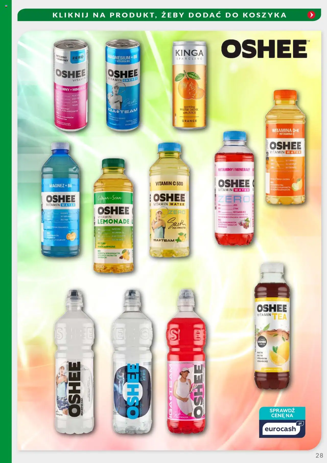 Eurocash Gazetka - Oferta Handlowa MR Południowy Wschód od 04.08.2025 | Strona: 28 | Produkty: Cytryna, Limonka