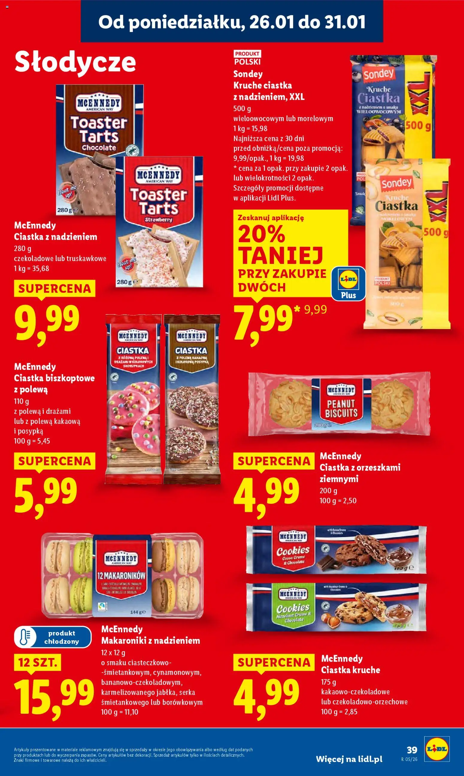Lidl Gazetka od 26.01.2026 | Strona: 39