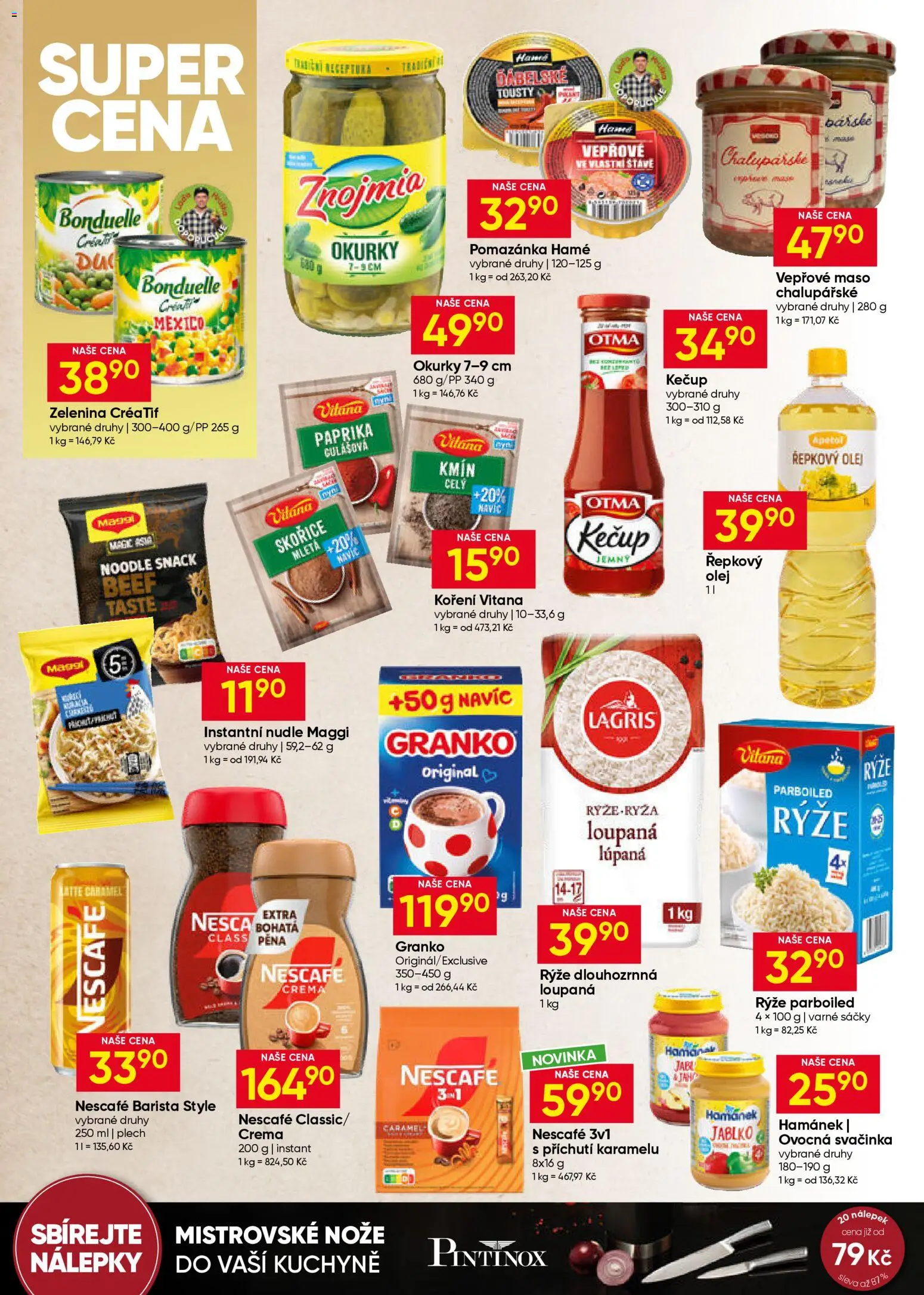 Hruška leták od 08.04.2026 | Strana: 6 | Produkty: Koření, Zelenina, Pomazánka, Crema