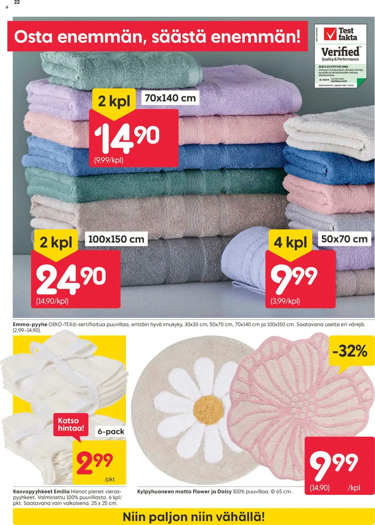  | Sivu: 22 | Tuotteet: Matto, Kylpyhuoneen matto